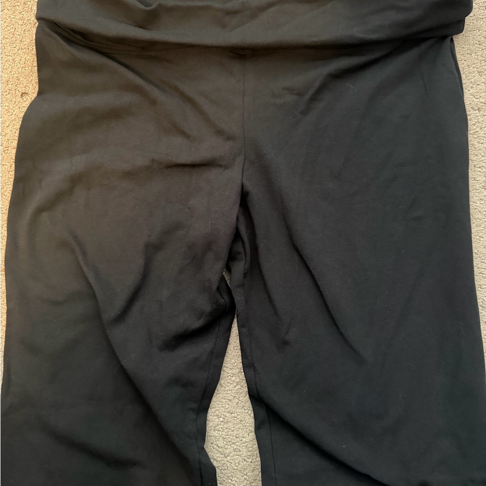 PINK Victoria's Secret Black Boot Cut Pants - Picture 2 of 4